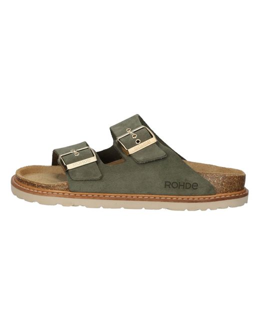 Rohde Green Pantolette