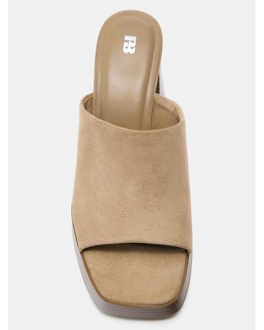 Pull&Bear Brown Pantolette