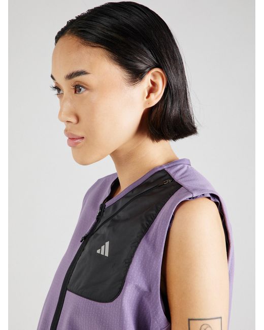 Adidas Originals Purple Sportjacke 'ultimate running'