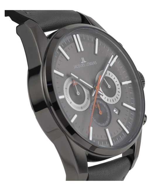 Jacques Lemans Uhr in Gray für Herren