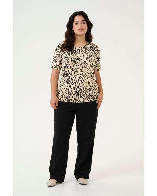 Kaffe White Pullover Lizzy