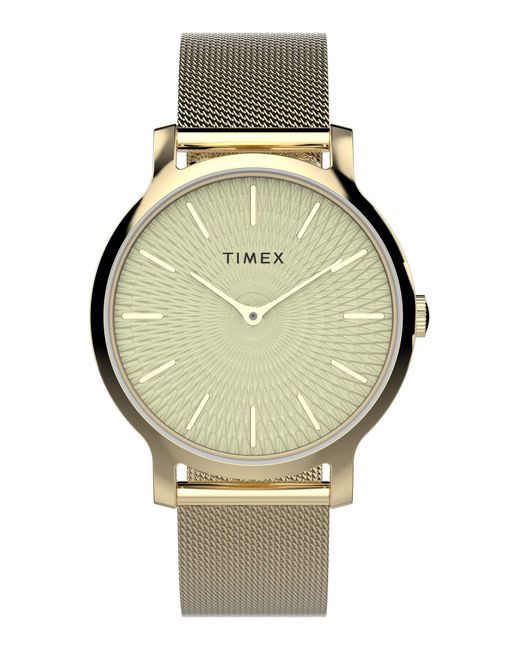 Timex Metallic Analoguhr Transcend