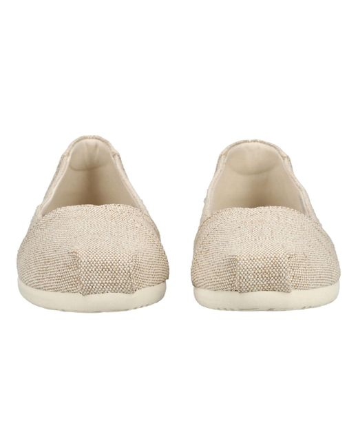 TOMS Natural Ballerinas Textil Ballerina