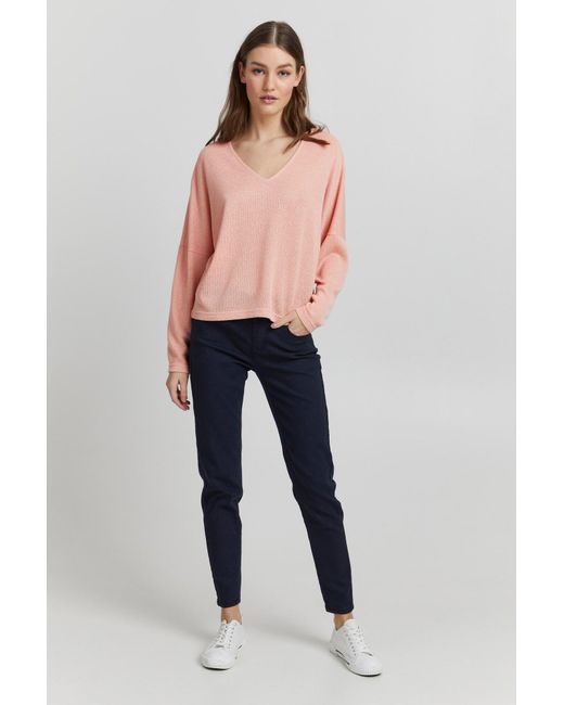 Oxmo Pink Pullover Katla
