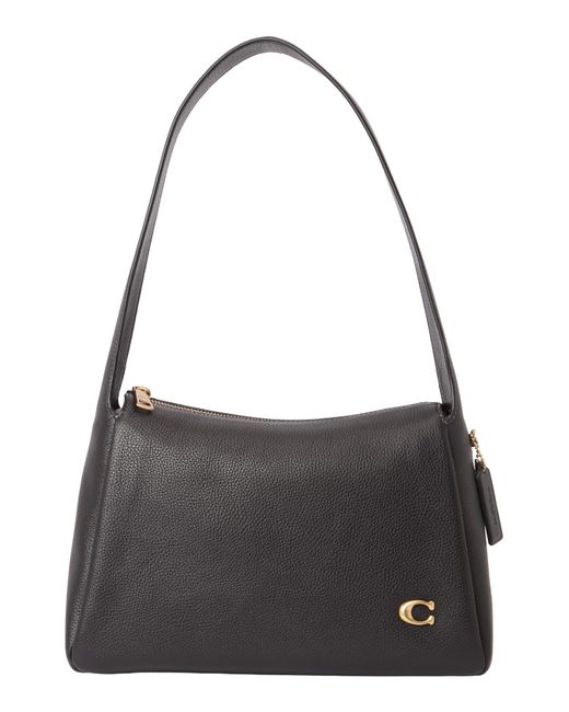 COACH Black Schultertasche Lola