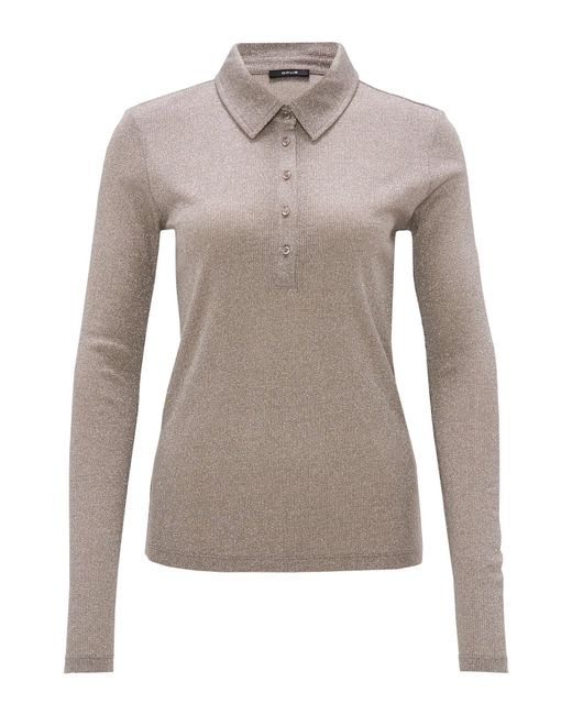 Opus Gray Poloshirt 'Sapippa'