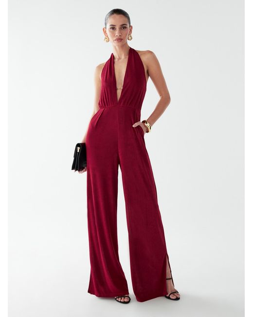 BWLDR Red Jumpsuit Mel