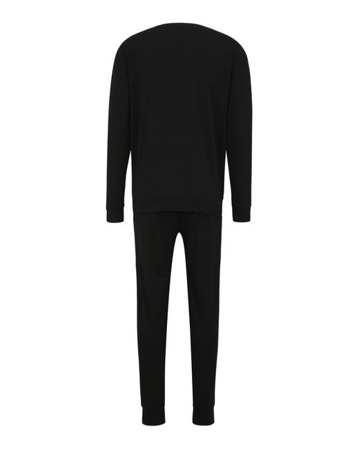 HUGO Pyjama Galaxy in Black für Herren