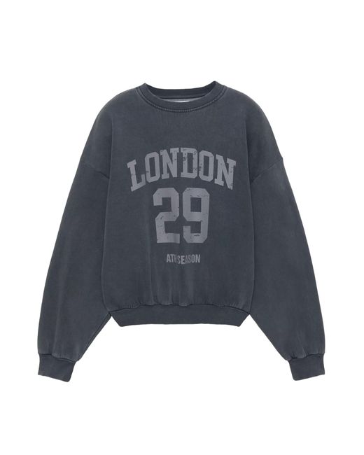 Pull&Bear Blue Sweatshirt