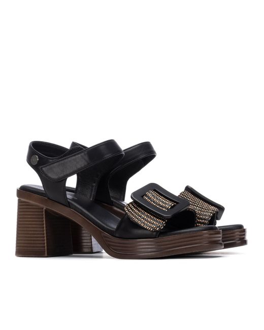 Refresh Black Sandale