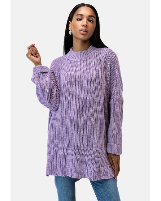 Elara Purple Pullover