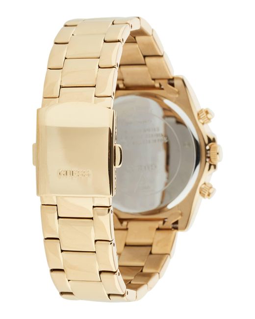 Guess Metallic Analoguhr