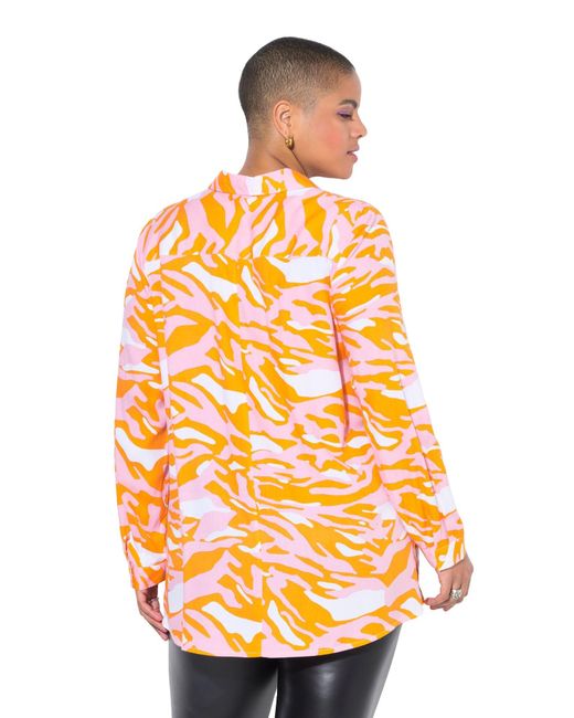 Studio Untold Orange Bluse