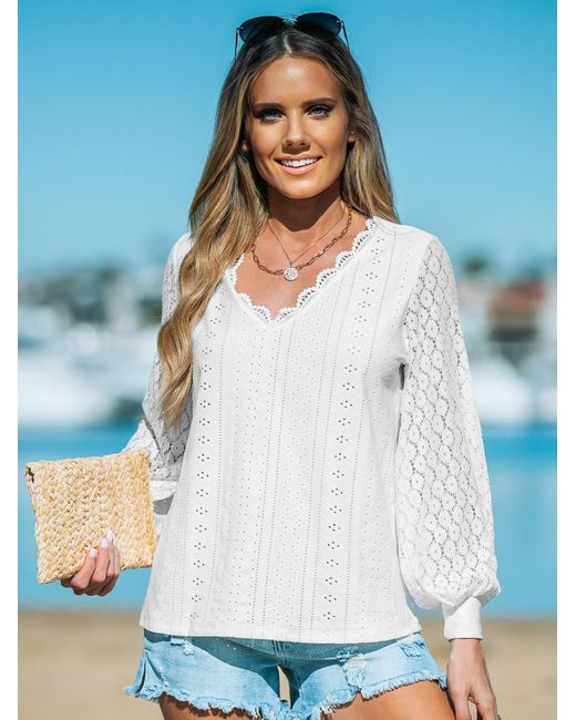 CUPSHE White Bluse