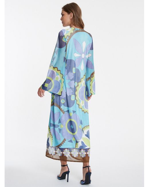 Ana Alcazar Blue Kleid Wemmy