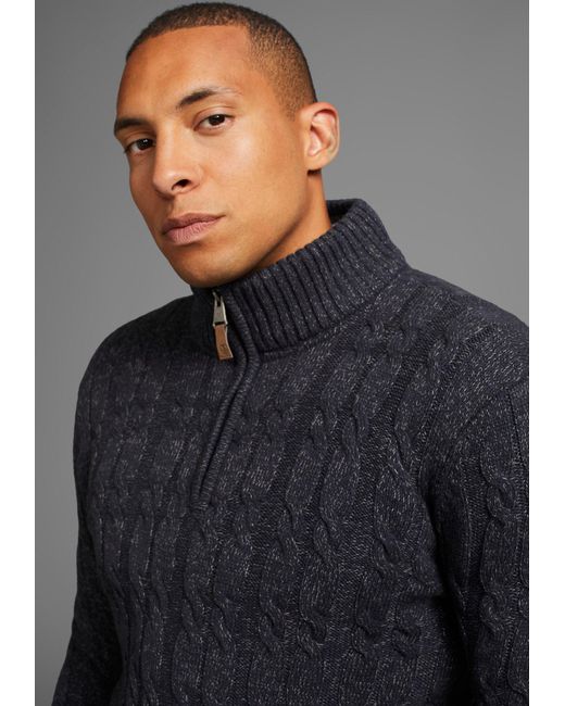 Delmao Pullover in Blue für Herren