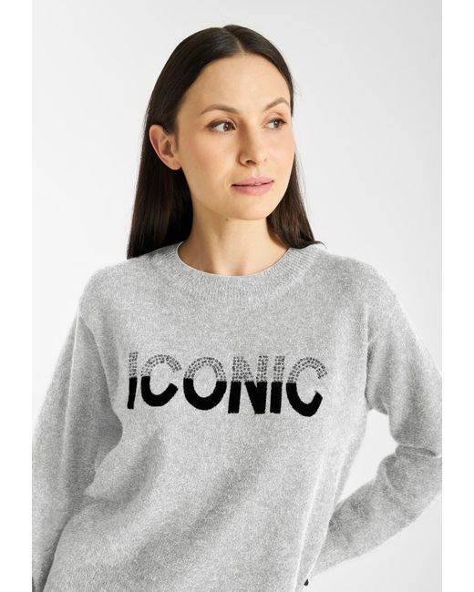 Frieda & Freddies Gray Pullover