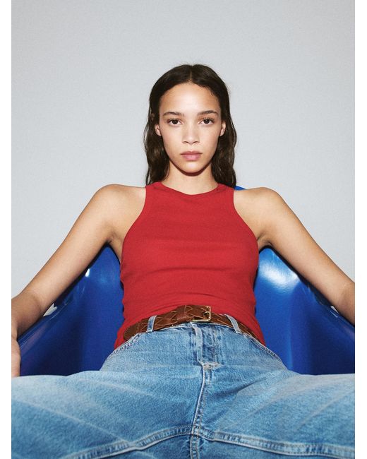 Mango Red Top Amanda