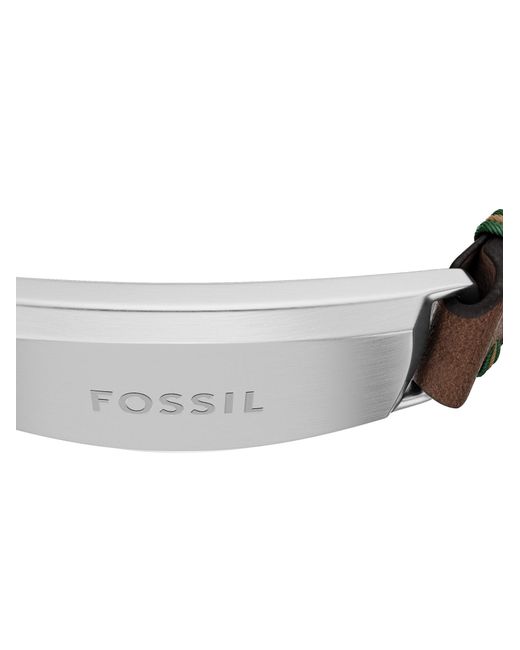 Fossil Armband Everett in Brown für Herren