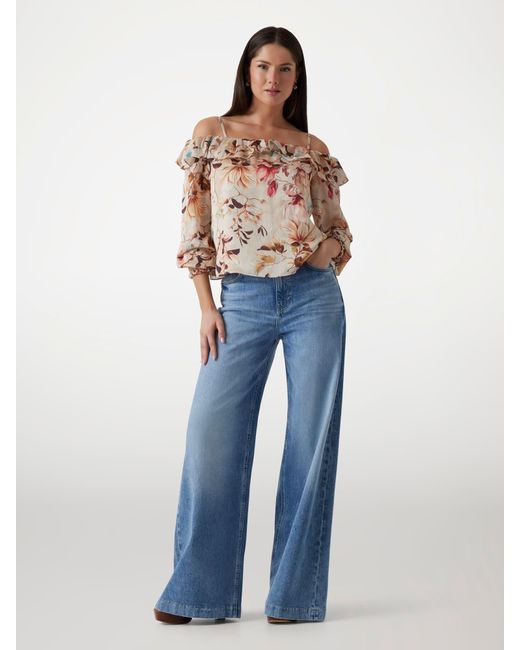 Guess White Bluse