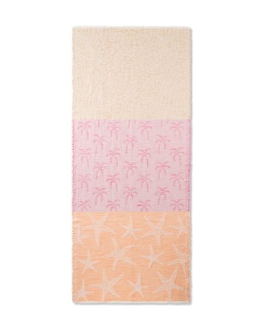 Codello Pink Jacquard-Schal