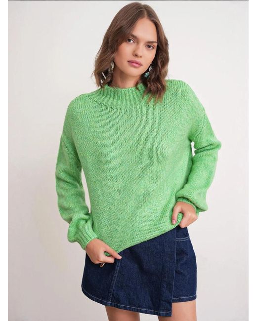MixRay Green Pullover