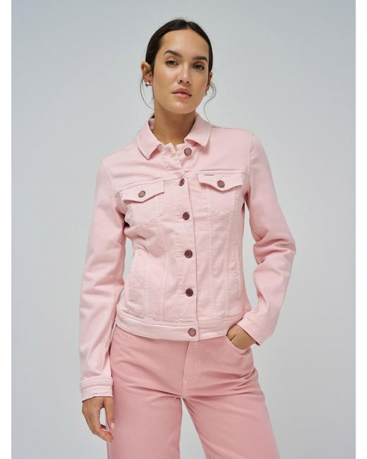 Salsa Jeans Pink Denim Jacket