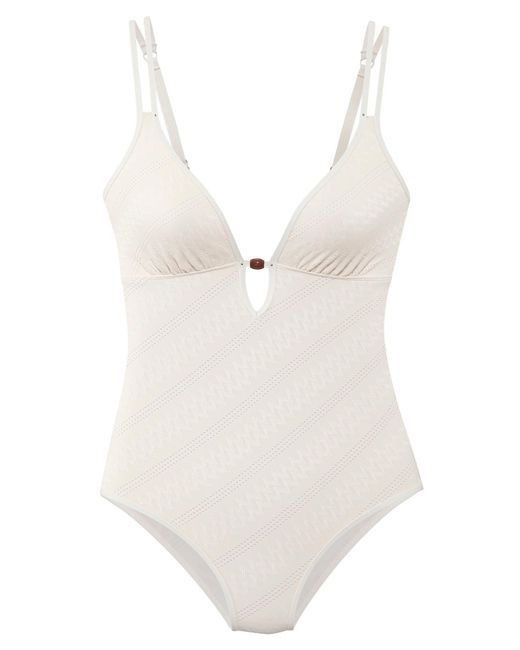 S.oliver White Badeanzug