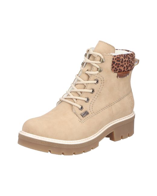 Rieker Natural Schnürstiefelette