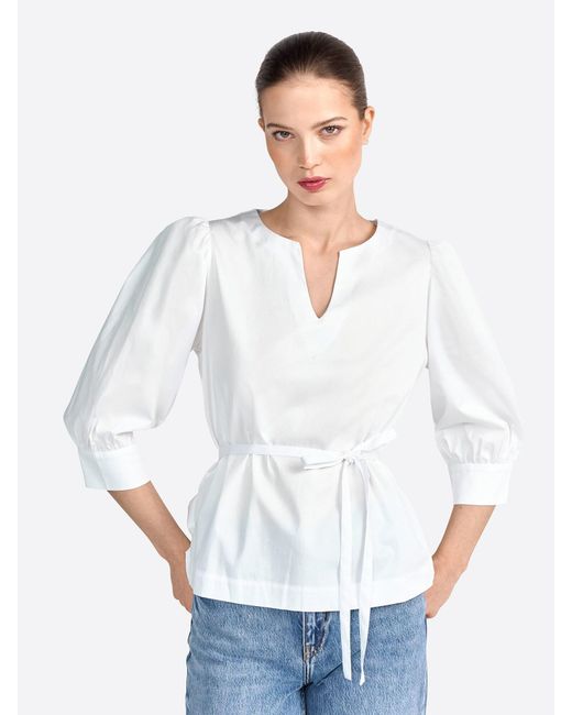 Rich & Royal White Bluse