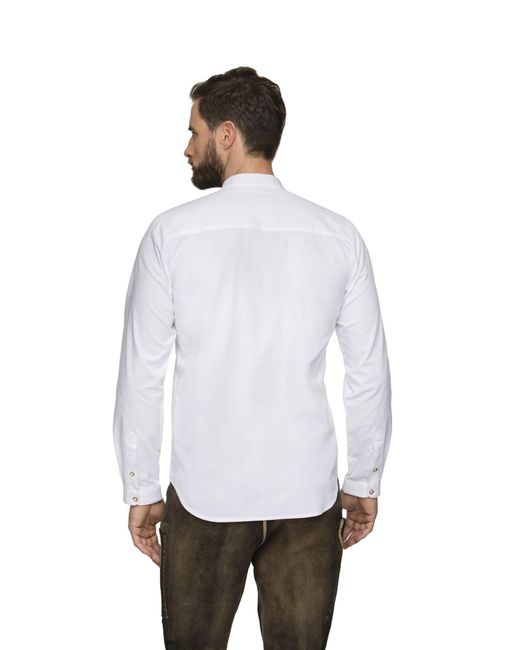 Stockerpoint Hemd Leon in White für Herren