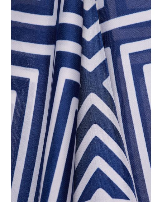 faina Blue Tuch