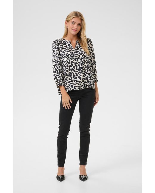 Kaffe Black Bluse