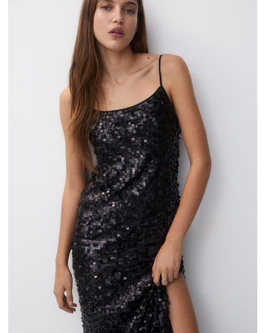 Pull&Bear Black Kleid