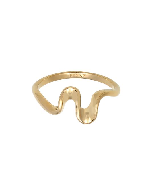 Elli Jewelry Metallic Ring Wellen