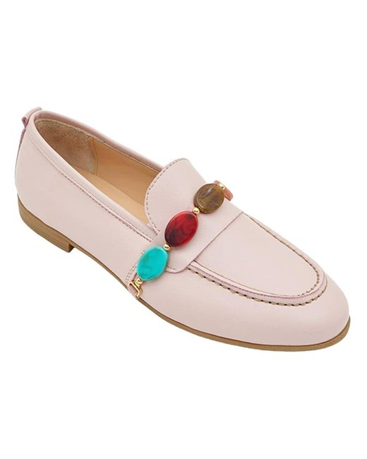 Desa Pink Mokassin Loafer