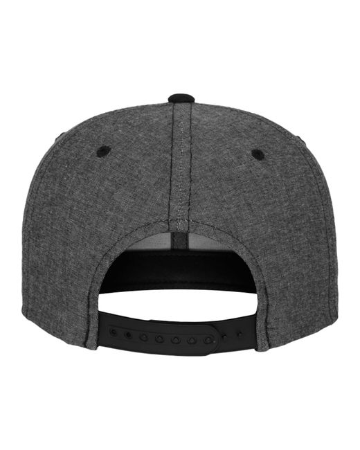 Flexfit Black Cap Chambray-Suede