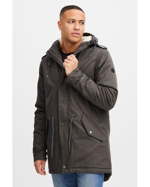 Solid Winterparka Darnell in Gray für Herren