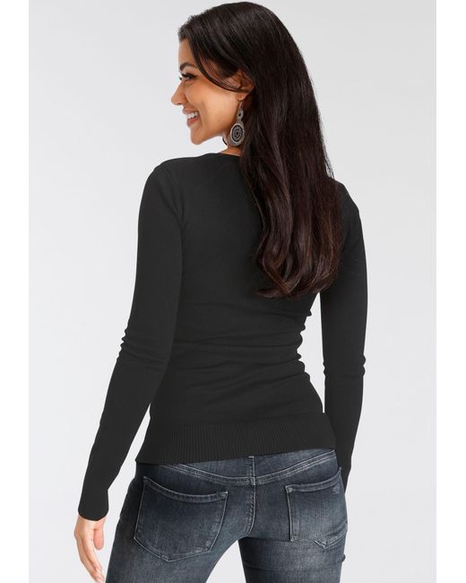 melrose Black Pullover