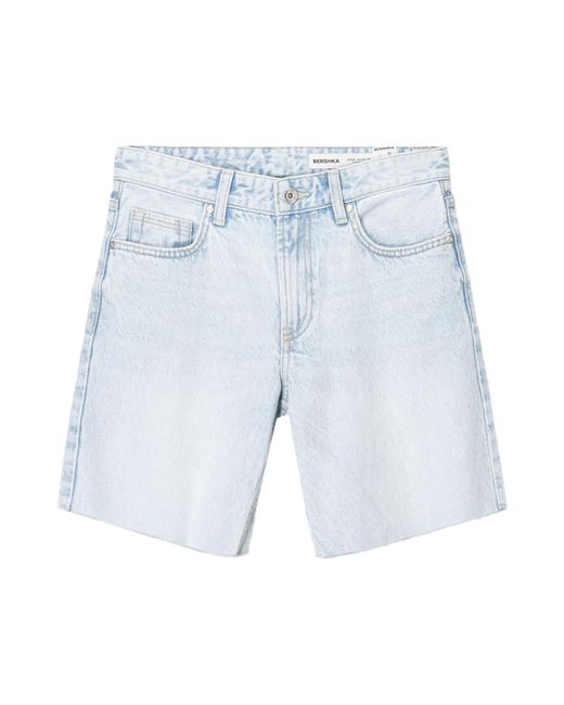 Bershka Blue Shorts