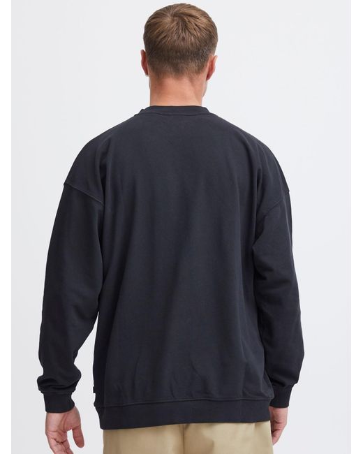 Solid Sweatshirt Ingvor in Blue für Herren