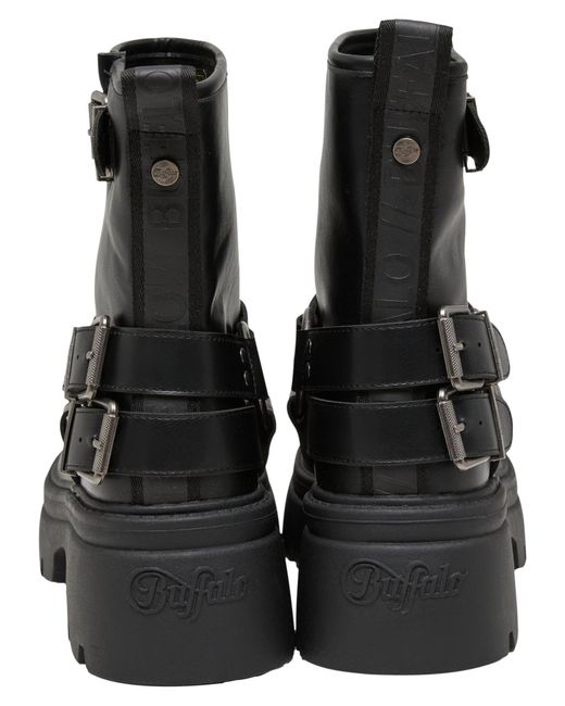 Buffalo Black Stiefelette