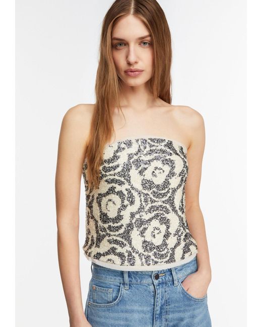 Comma, Gray Bluse