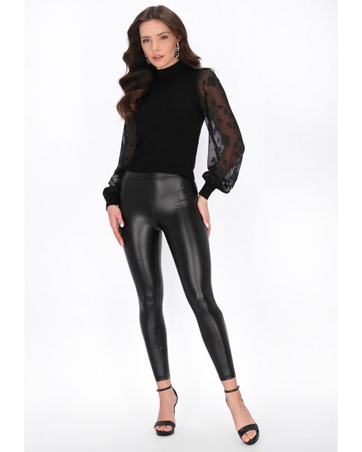 faina Black Pullover