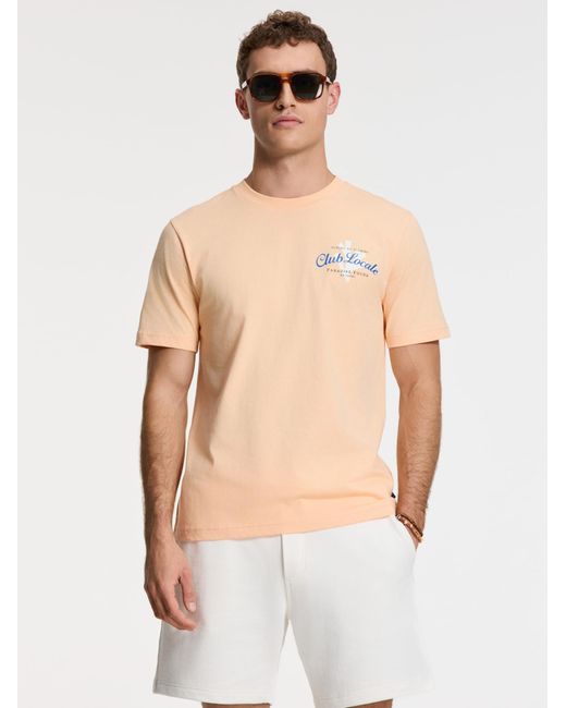 Shiwi T-Shirt Liam Paradise in Natural für Herren