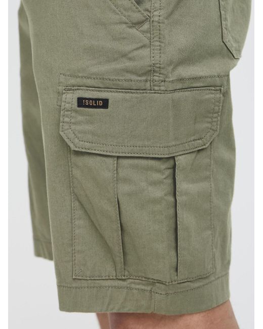 Solid Cargoshorts Sdkallant in Green für Herren