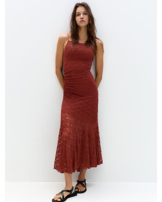 Pull&Bear Purple Kleid