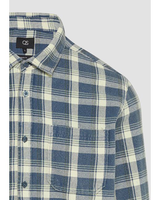 QS Hemd in Blue für Herren