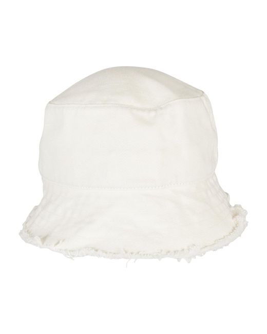Flexfit Hut Open Edge in White für Herren