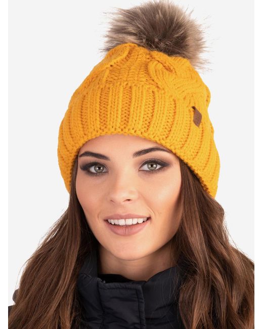 Vivience Orange Mütze 7014 Set